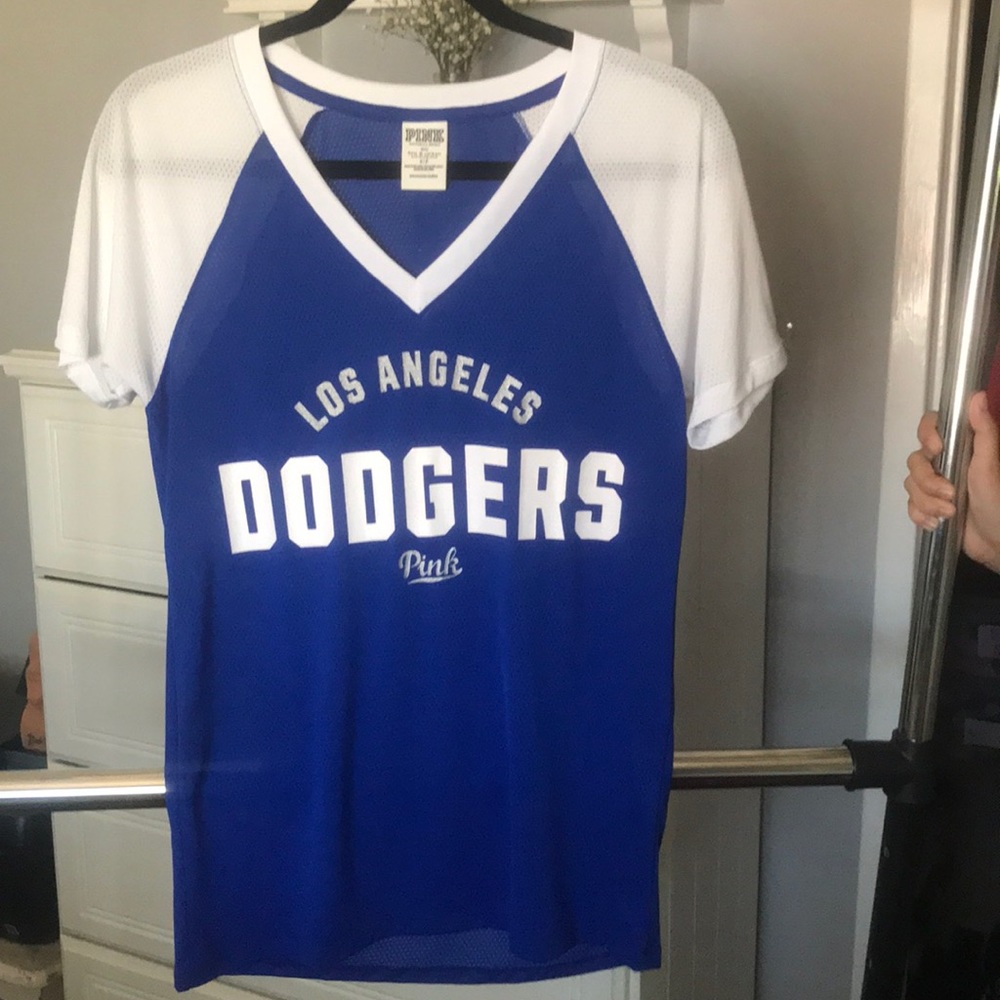 LA Dodgers VS Pink Mesh Jersey